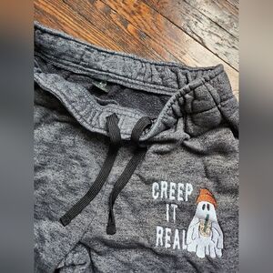 Creep It Real Custom Embroidered Jogger Medium